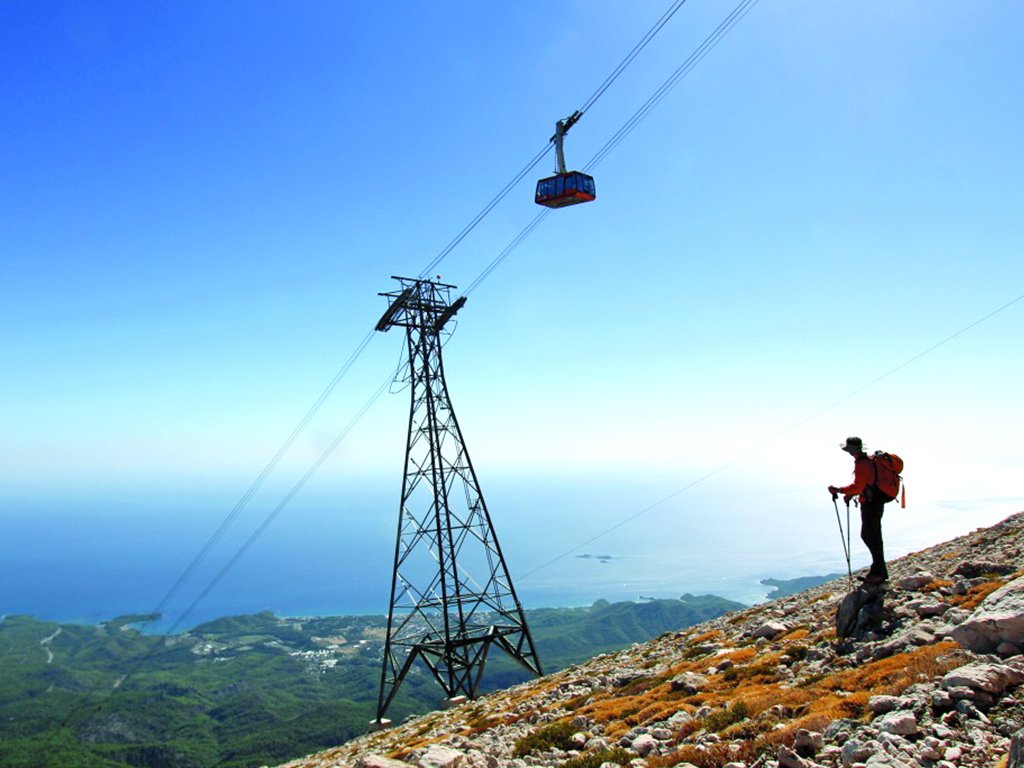Kemer Tahtalı Dağı Teleferik Turu