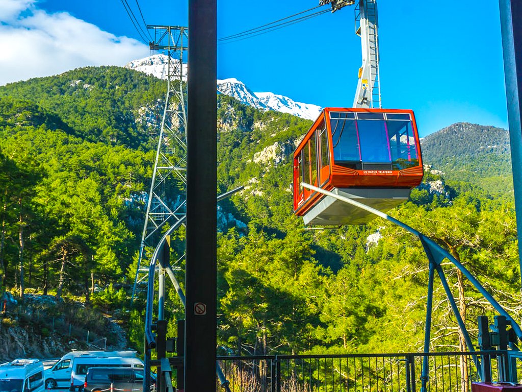 Kemer Tahtalı Dağı Teleferik Turu