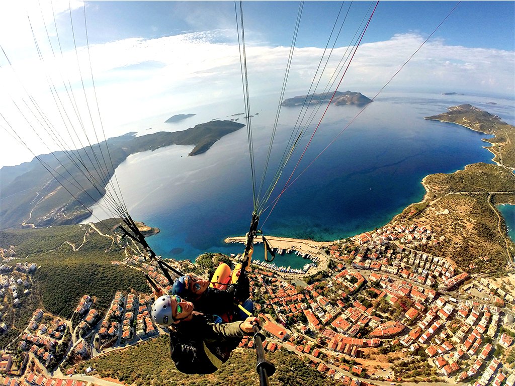 KAŞ YAMAÇ PARAŞÜTÜ (PARAGLİDİNG)